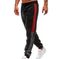 thumbnail image 2 of Pisexur Mens Sweatpants Elastic Waist Drawstring Workout Pants for Men Casual Lightweight Sweat Pants with Pockets Elastic Bottom Plus Size Sweatpants S-3XL, 2 of 6