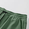 thumbnail image 3 of Yuyuzo Mens Shorts Plus Size Elastic Wasit Drawstring Solid Color Lightweight Baggy Lounge Shorts, 3 of 6