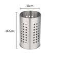 thumbnail image 1 of Stainless Steel Utensil Holder Kitchen Utensil Cutlery Stand Rack Drainer, 1 of 7