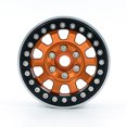 thumbnail image 3 of Moobody Aluminum Alloy Wheel Rim Beadlock Wheel Rims Hub 4pcs Replacement for 1/10 TRX4 Axial SCX10 90046 SCX10 III AXI03007 AXI03003 RC Car, 3 of 7