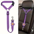 thumbnail image 1 of Retractable Car Seat Belt Tether with Chest Harness and Headrest Traction Ring for Pet, 1 of 3