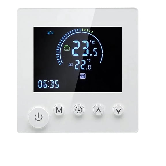 Smart Thermostat NTC Sensor LCD Touch Electric Water Heating Digital Thermoregulator Programmable Temperature Controller ,Save Energy
