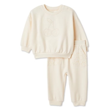George Baby Girls' Two Piece Jogger Set