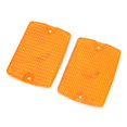 thumbnail image 2 of 56001378, Good Light Transmission Perfect Fit Front Turn Signal Light Lens Durable Parking Lamp Lens  For Cars Yellow, 2 of 8