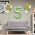 thumbnail image 4 of Set Aluminum Film Digital Scene Decoration Holiday Decoration Birthday Party, 4 of 6