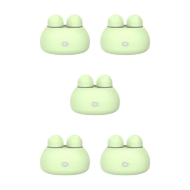 mmirethe Cute Contact Lens Container Washer Lens Battery AAA Green 85x60x65mm 5Set