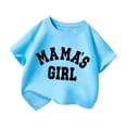 thumbnail image 2 of T-shirt Décontracté d'Été pour Fille, Mignon, à Imprimé Graphique, Col Rond, Manches Courtes, 2 of 5