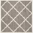 thumbnail image 1 of Safavieh Amherst Tapis Intérieur Extérieur Gris Foncé - Carré 5 Pieds, 1 of 3