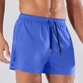 thumbnail image 2 of ohmzyzo Men's Linerless Workout Shorts Lightweight Quick Dry for Running Sports Athletic Gym with Pockets, 2 of 9