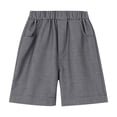 thumbnail image 1 of Timegard Unisex Baby Clothes Athletic Elastic Waist Shorts Solid Color Boy Girl Toddler Workout Shorts, 1 of 2