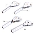 thumbnail image 2 of WALFRONT Fishing Roller Guide Tip Top Fishing Pole Rod - Stainless Steel Roller Rod Tip Guide Sea Boat Fishing Trolling Tackle Accessory Silver, 2 of 7