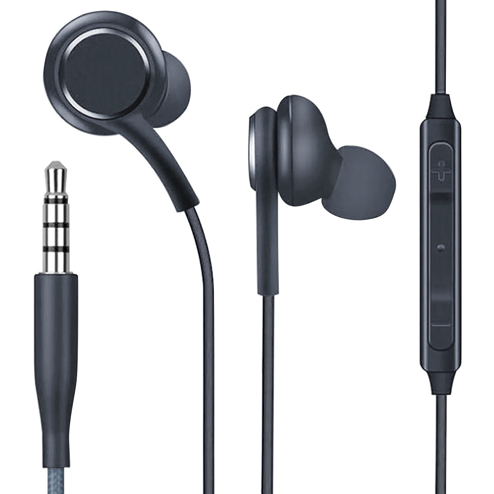 WIFKLSIIPG Earphones in Ear Headphones with Microphone 3.5mm Wired Earbuds for Ios and Android Smartphones Laptops Mp3 Gaming Walkman