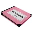 thumbnail image 1 of Darling Souvenir Pink Floral Printed Hardbound Cover Guestbook For Wedding Guest Sign In Book Registry-7 x 9 Inches, 1 of 4