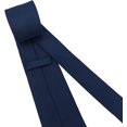 thumbnail image 3 of ORUYROP Men's Ties Solid Pure Color Plain Formal Black Ties For Men, 3 of 5
