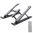 thumbnail image 2 of Heat Dissipation Hollow Bottom Notebook Support, Notebook Stand, Compatible With 11-17 Inch Laptops Office And Home Black,White, 2 of 8