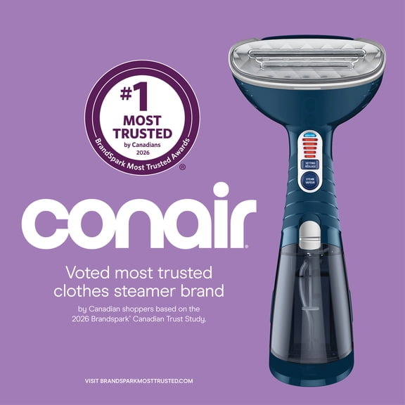 Extreme Steam by Conair Turbo Handheld Fabric Garment Clothing Steamer