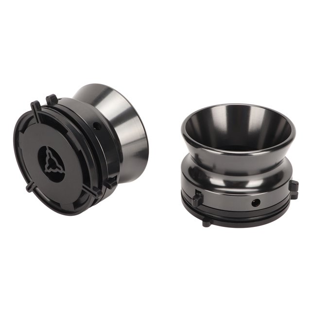 10 Inch Opener, Easy To Install Aluminium Alloy Gray NAB Hub Adapters 1 Pair For Reel To Reel Tape Recorder