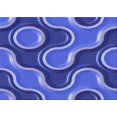 thumbnail image 1 of Ahgly Company Machine Washable Indoor Rectangle Transitional Sky Blue Area Rugs, 7' x 10', 1 of 7