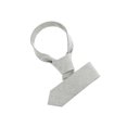 thumbnail image 1 of INSPIRE CHIC Men's Self-Tied Solid Color Formal Slim Ties Light Gray, 1 of 5