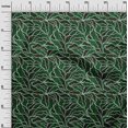 thumbnail image 3 of oneOone Cotton Flex Green Fabric Abstracts Dress Material Fabric Print Fabric By The Yard 40 Inch Wide, 3 of 4