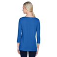 thumbnail image 2 of Devon & Jones Ladies' Perfect Fitâ„¢ Ballet Bracelet-Length Knit Top, 2 of 3