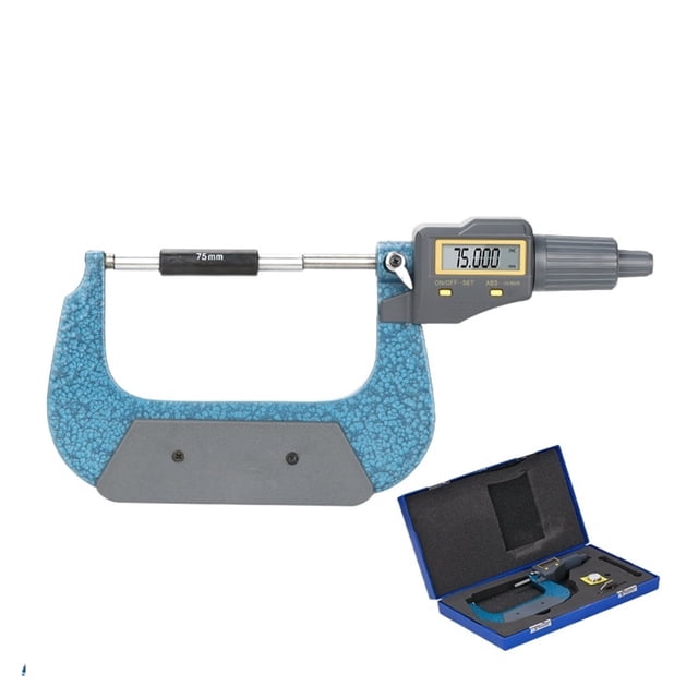Caliper Electronic Outside Micrometer 0-25mm 25-50mm 50-75mm 75-100mm 0.001mm Measuring Instruments Tool Digital Caliper ,Precise Measurements
