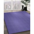 thumbnail image 3 of Ahgly Tapis Rond Lavable en Machine Intérieur Transitionnel Violet, 7 Pieds Rond, 3 of 7