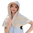 thumbnail image 1 of /chapeau de Protection Solaire Tout Autour pour Femmes, Grand Bord, Châle, Chapeau de Protection pour le Cou, 1 of 6