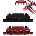 thumbnail image 5 of Miulika Power Distribution Block with Cover Heavy Duty Fit for Boat Black M8, 5 of 5