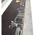 thumbnail image 3 of Kitchen Mats Cushioned Anti Fatigue 2 Piece Set, PVC Waterproof Leather Non Slip Washable Kitchen Rug for Floor Mat Heavy Duty Standing Mat(45*75+45*150cm), 3 of 6