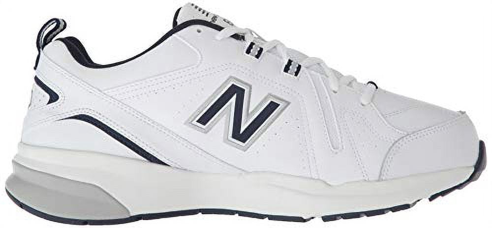 New Balance Men’s 608 Tennis Shoes White Leather, Size 11.5 EEEE Size 11.5 - New Balance 608v5 White Navy for sale online | eBay main image 4