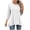 White, variant on Sijiajgjfu Women Tops Hide Belly Casual 3/4 Lenght Sleeve Dressy Flowy Business Office Basic Tunic Shirt Blouses