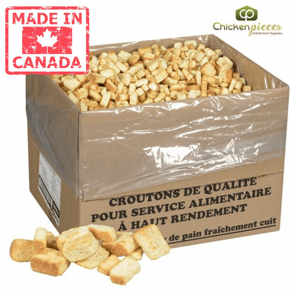 Grissol Crouton à l'Ail Gourmet 5kg/11.02lbs - Fabriqué au Canada