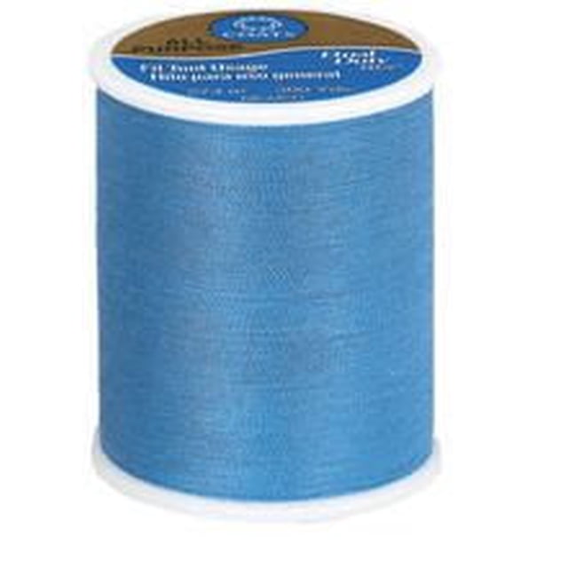 Coats & Clark™ Fil Tout Usage 100 % Polyester, 300 Yards, Bobine de Fil à Coudre en Polyester Bleu corespun de Poids Moyen pour des Coutures Durables sur des Tissus Tissés Ou Tricotés, Y Compris le Coton, le denim et le jersey, Résistant à la Décoloration et Convient à la Couture à la machine Ou à la Main, Souvent Utilisé pour le Courtepointe et les Bricolages.
