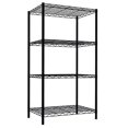 thumbnail image 3 of 4 Tier Steel Wire Shelf, Black, 3 of 3