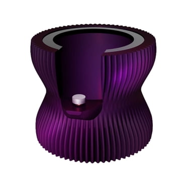 simhoa Coffee Tamper Holder Accessories Tamper Station for Worktop Cafe Home violet