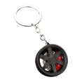 thumbnail image 2 of Meitianfacai Male And Female Small Gift Pendants Car Keychain Alloy Car Wheel Keychain Tire Rim Keychain Car Parts Model Key Chains Car Keyring Pendant, 2 of 4