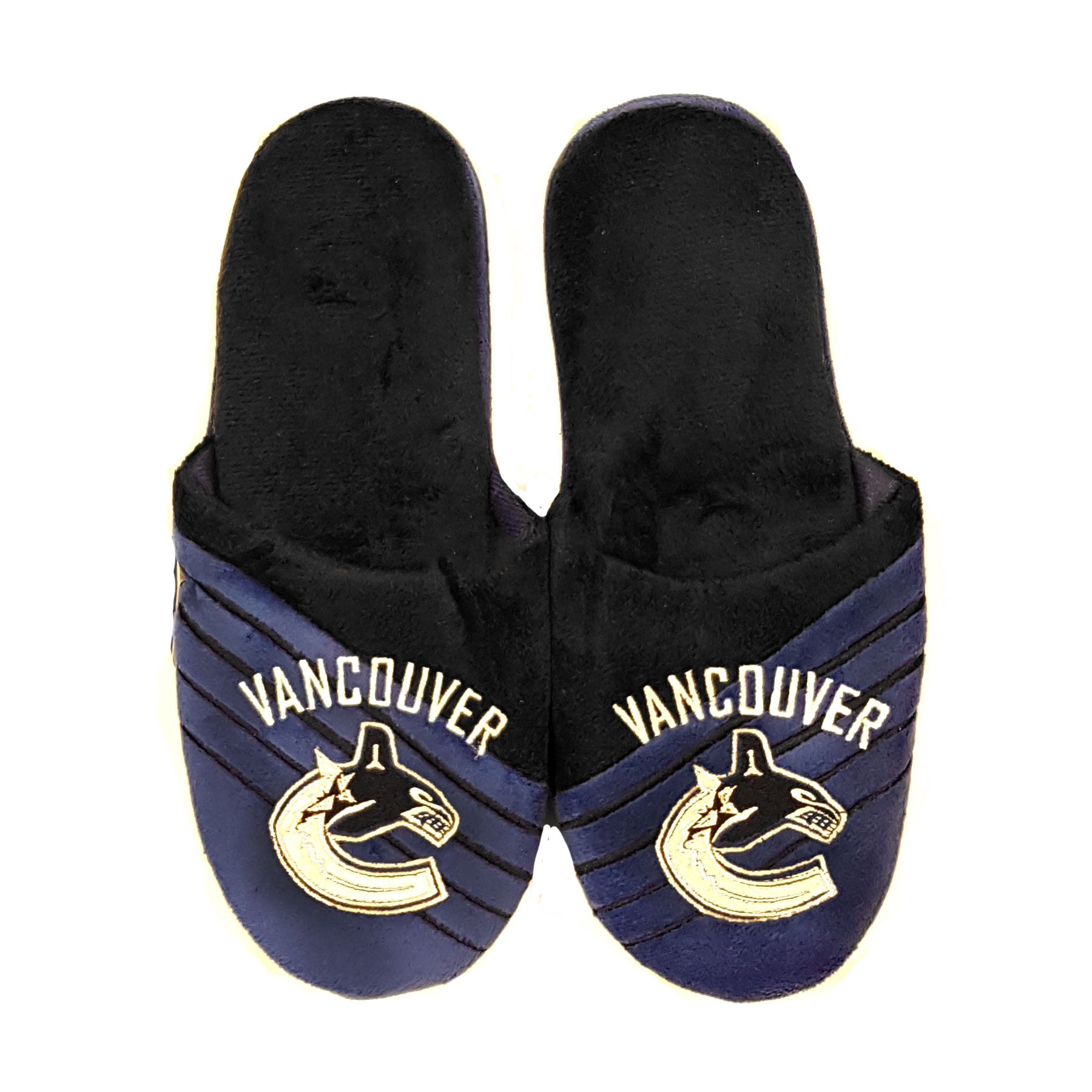 Vancouver Canucks NHL Men's Big Logo Slipper - Forever Collectibles
