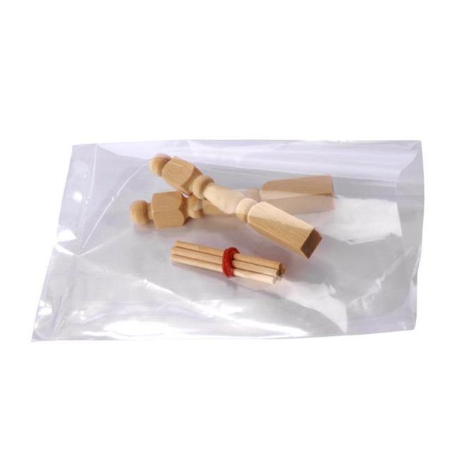 4 x 52 in. 15 Mil Flat Poly Bags, Clear