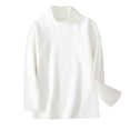 thumbnail image 1 of MeetoTime Little & Big Kids Soft Long Sleeve Mock Turtleneck Shirts Soft Solid Color Base Layer Undershirts Tops, 1 of 3