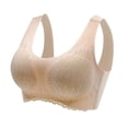 thumbnail image 1 of Timegard 3pc Wireless Bras for Women Seamless Back Smoothing Breathable Comfort Bralette Sports Bras, 1 of 7