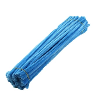 Yuehao 100Pc Cleaners Chenille Stem, Solid Color Pipe Cleaners for Pipe Cleaners Diy Arts Crafts Decorations, Chenille Stems Pipe Cleaners