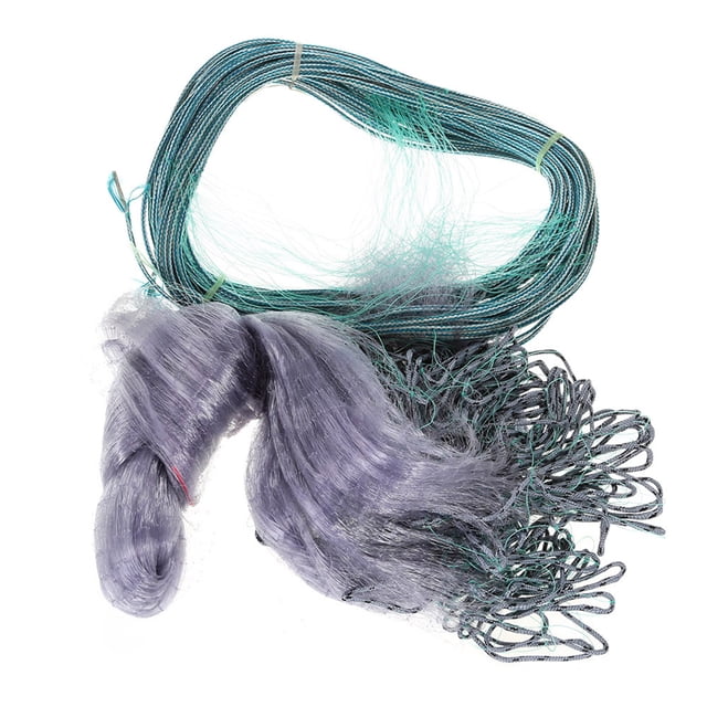 Amdohai Filet à Mailles Monofilament 1,8*30 m, Trou de Maille 30 mm, Couche Unique, Filet à Mailles Monofilament pour la Pêche