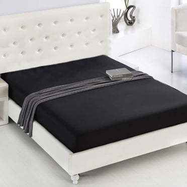 PENGXIANG 1 Piece Fitted Sheet King Premium Hotel Quality 1800 Collection Bedding Fitted Sheet Deep Pocket up to 12 in Wrinkle and Fade Resistant Red
