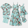 thumbnail image 1 of PatPat Family Summer Matching Outfits Drawstring Tropical Floral Casual Suits, 1 of 6