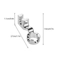 thumbnail image 2 of TopLLC Sewing Machine Presser Foot Embroidery Presser Foot Iron Presser Foot, 2 of 2