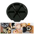 thumbnail image 1 of 1Pc 6 In 1 Multifunctional Onigiri Maker Plastic Rice Ball Mold Quick Making And Storing Tool For Home Kitchen Sushi Prep,Sushi Making Mold,Rice Ball Tool,Black, 1 of 10