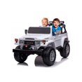 thumbnail image 4 of KidsVIP Licensed Toyota 2-Seater 24V Powered 4x4 Premium Ride-On Truck w/ Rubber Wheels, Music & Remote, 4 of 9