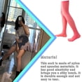 thumbnail image 4 of yingyy 1 Paire de Chaussettes Hautes 52 cm Élasticité Style Preppy Chaussettes Hautes Cosplay Rouge Melon D\'eau 1Ensemble, 4 of 6