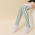 thumbnail image 1 of Oxodoi St.Patrick's Day Party Striped High Socks Women Over Knee High Socks Compression Socks(Length:70CM), 1 of 4
